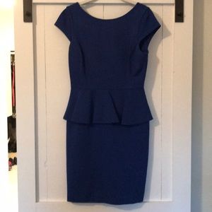 Blue Banana Republic Peplum Dress
